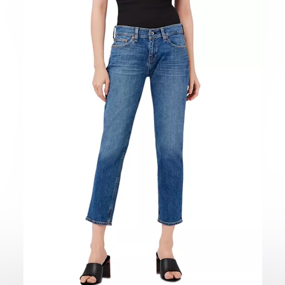 Rag & Bone Dre Low-Rise Ankle Slim Boyfriend Jeans